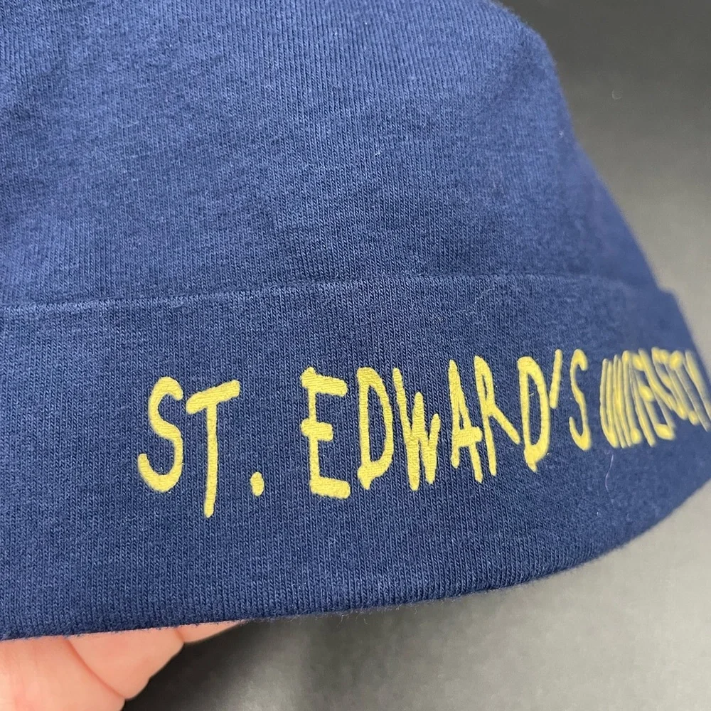 St. Edwards University baby infant OS navy blue Beanie Hat